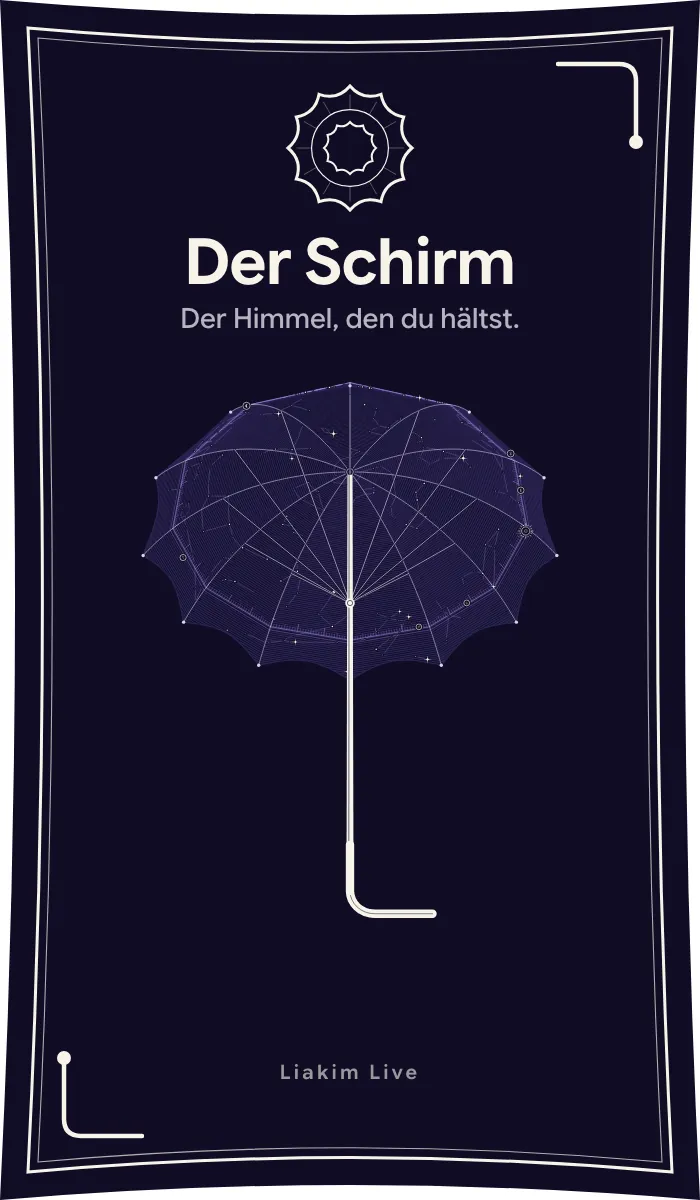 Karte ‚Der Schirm – Der Himmel, den du hältst'